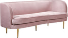 Vivian Pink Velvet Sofa image