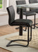 Acme Furniture Gordie Counter Height Chair in Black (Set of 2) 70257 image