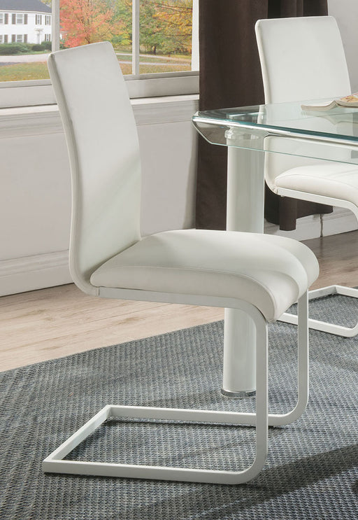 Acme Furniture Gordie Side Chair in White (Set of 2) 70262 image