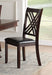Acme Furniture Katrien Side Chair in Black and Espresso (Set of 2) 71857 image
