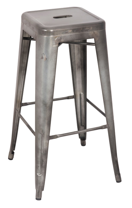 8015 Galvanized Steel Bar Stool