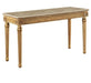 Acme Furniture Daesha Sofa Table in Marble/Antique Gold 81718 image
