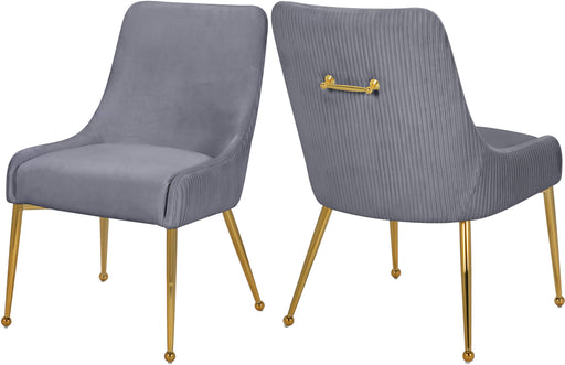 Ace Grey Velvet Dining Chair image