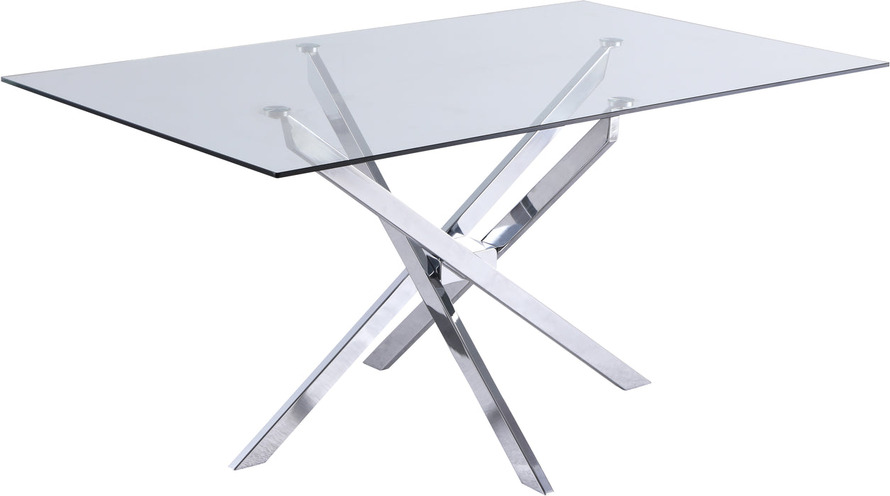 Xander Chrome Dining Table image