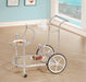 Traditional Chrome Serving Cart image