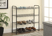 G950031 Transitional Black Shoe Rack image