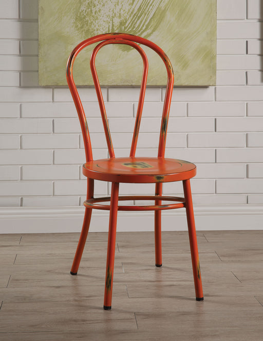 Jakia Antique Orange Side Chair image