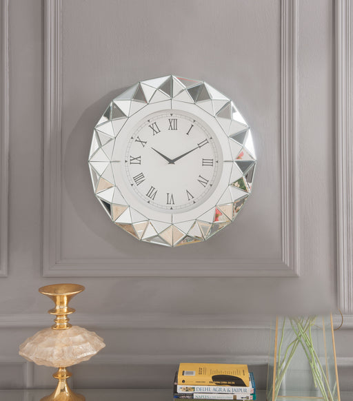 Nyoka Mirrored Wall Clock image