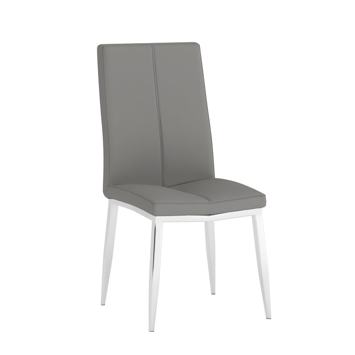 ABIGAIL Modern Curved-Back Upholstered Side Chair
