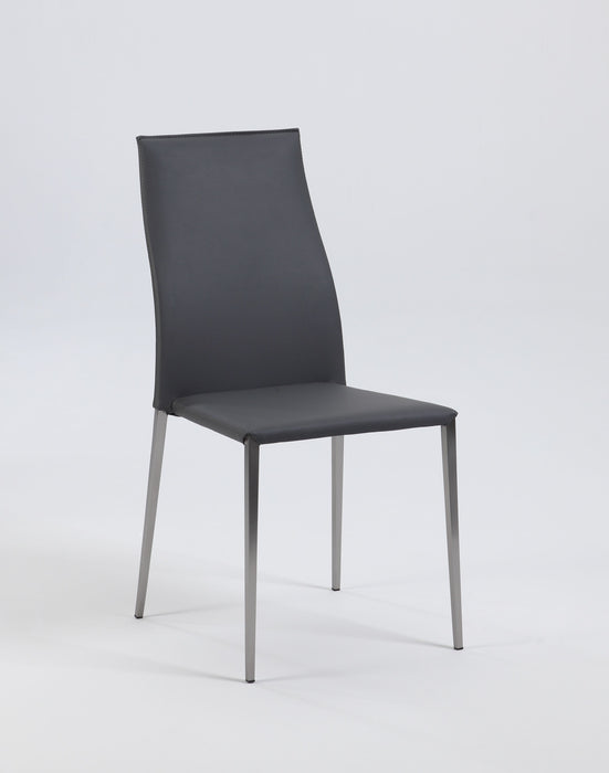 ELSA-SC Contemporary Contour Back Stackable Side Chair