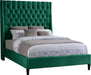 Fritz Green Velvet King Bed image