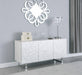 KENDALL Contemporary Buffet w/ Steel Legs & Seashell Veneer Accents image