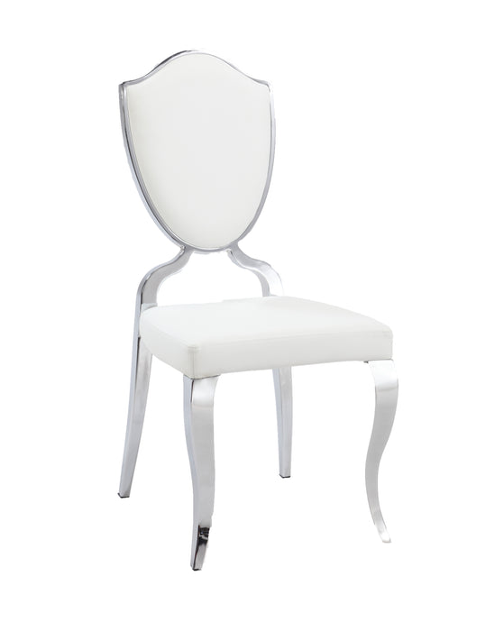 LETTY Shield-Back Side Chair with Cabriole Legs image