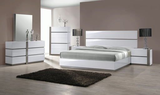 MANILA Modern 2-Tone Queen Size Bed image