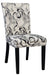 MISTY Modern Wide Design Straight Back Parson Side Chair image