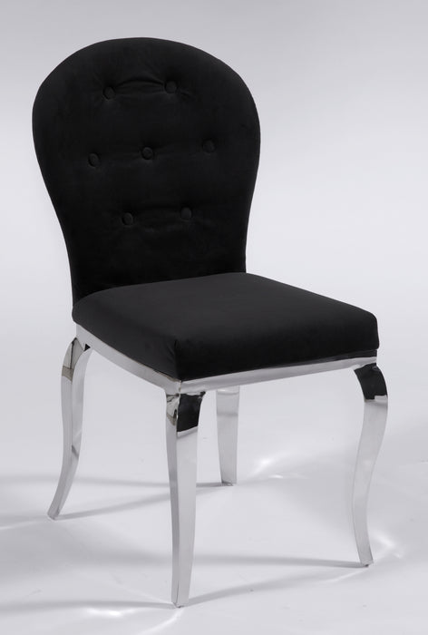 TERESA Transitional Oval-Back Side Chair image