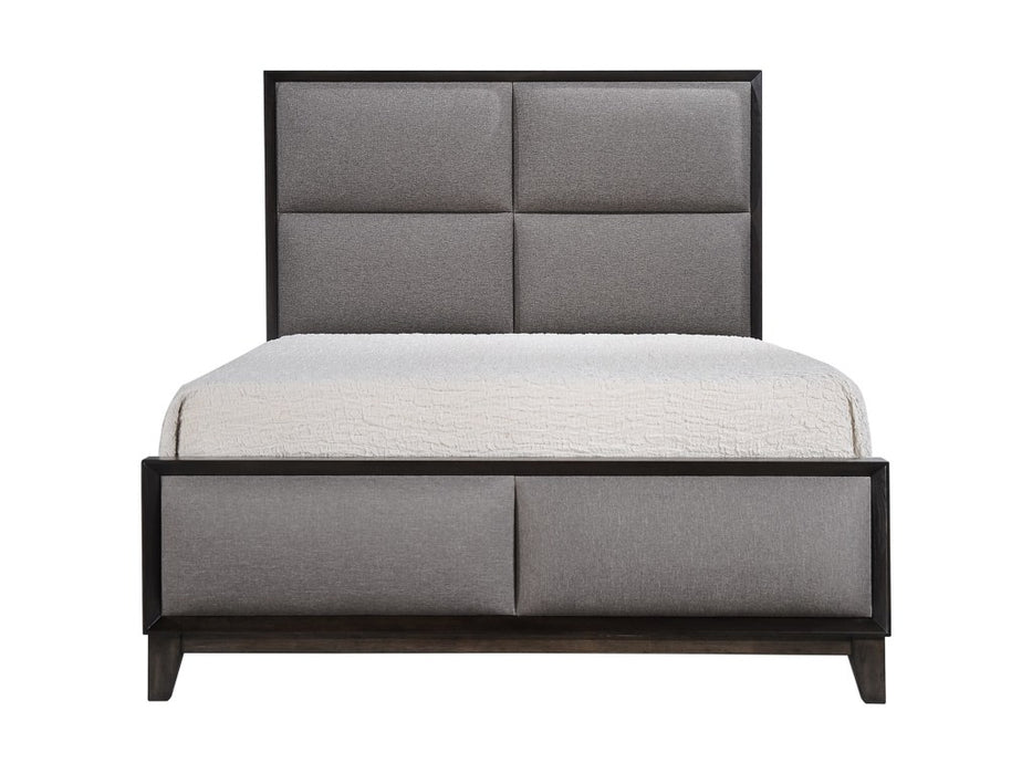 Crown Mark Furniture Florian King Panel Bed in Grey image