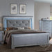 Crown Mark Furniture Lillian Queen Panel Bed in Silver image