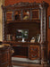 Acme Vendome Bookcase with Intricate Carving Design in Cherry 92128 image