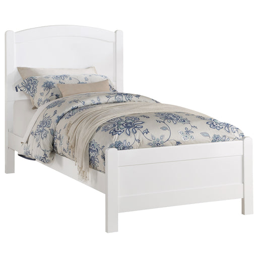 Crown Mark Helene Twin Panel Bed in White image